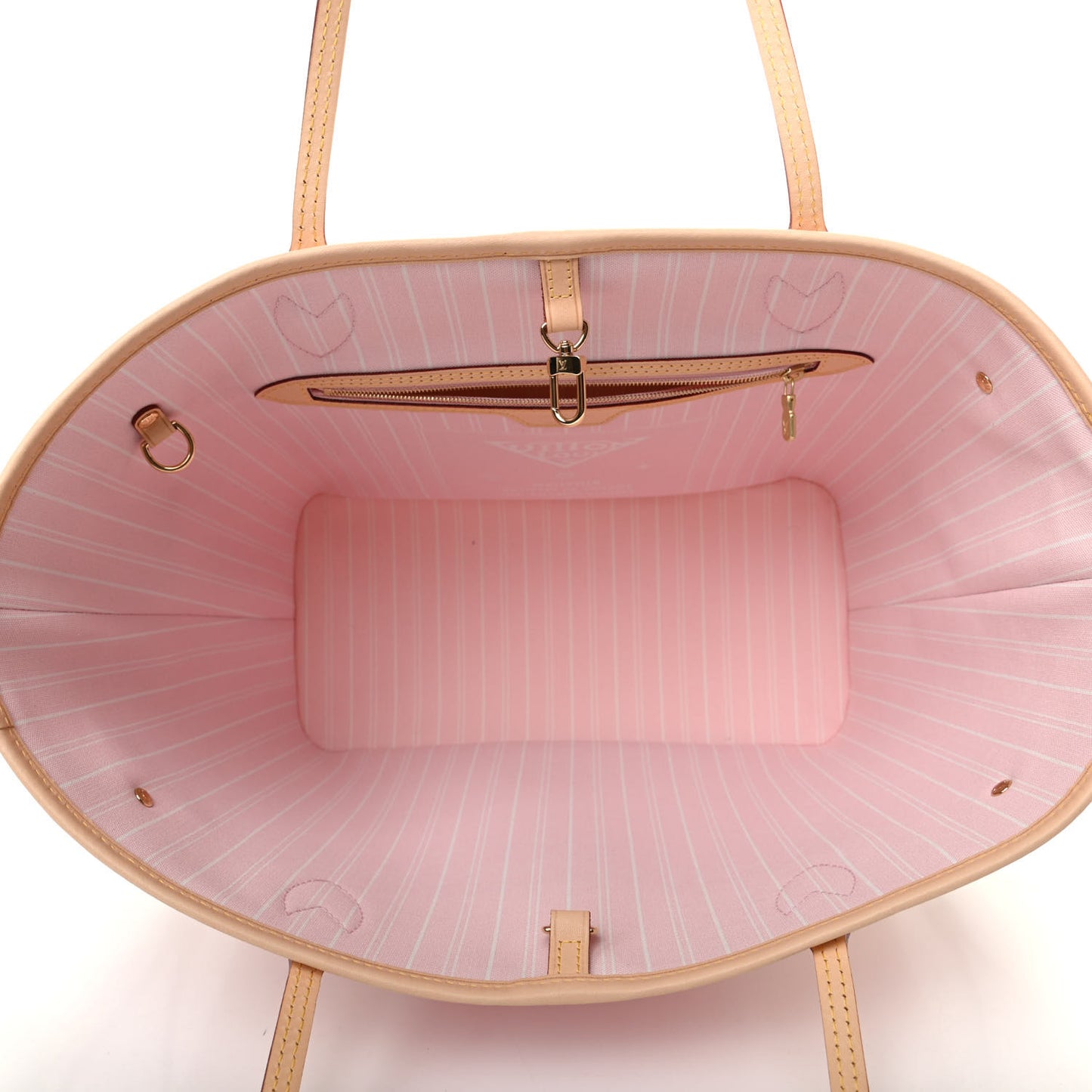 Monogram Giant By The Pool Neverfull MM Light Pink