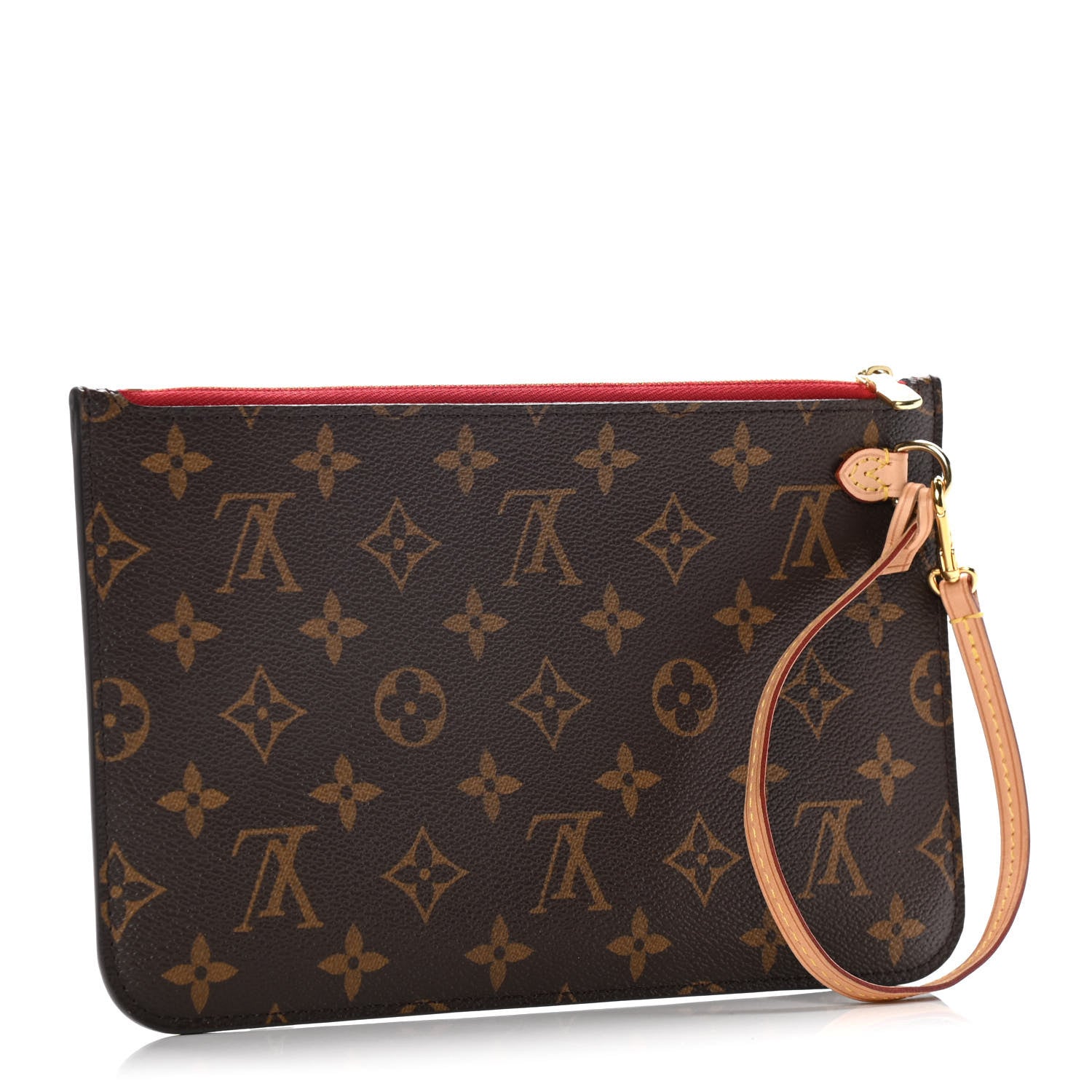 Louis Vuitton Monogram Neverfull MM GM Pochette Cherry 3 of 13