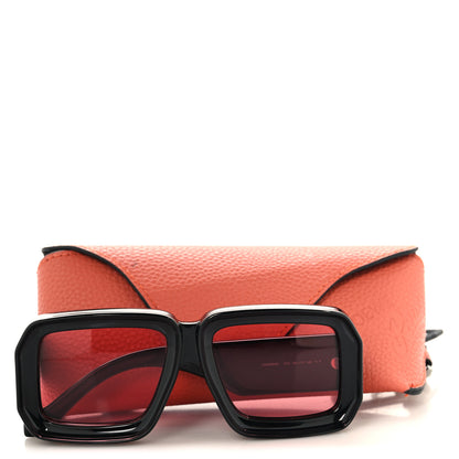 Loewe Acetate Paula's Ibiza Dive In Mask Sunglasses LW40064U Black Pink 7 of 8