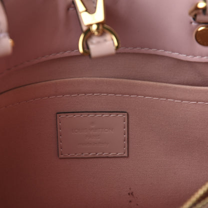 Louis Vuitton Vernis Montaigne BB Rose Ballerine 12 of 14