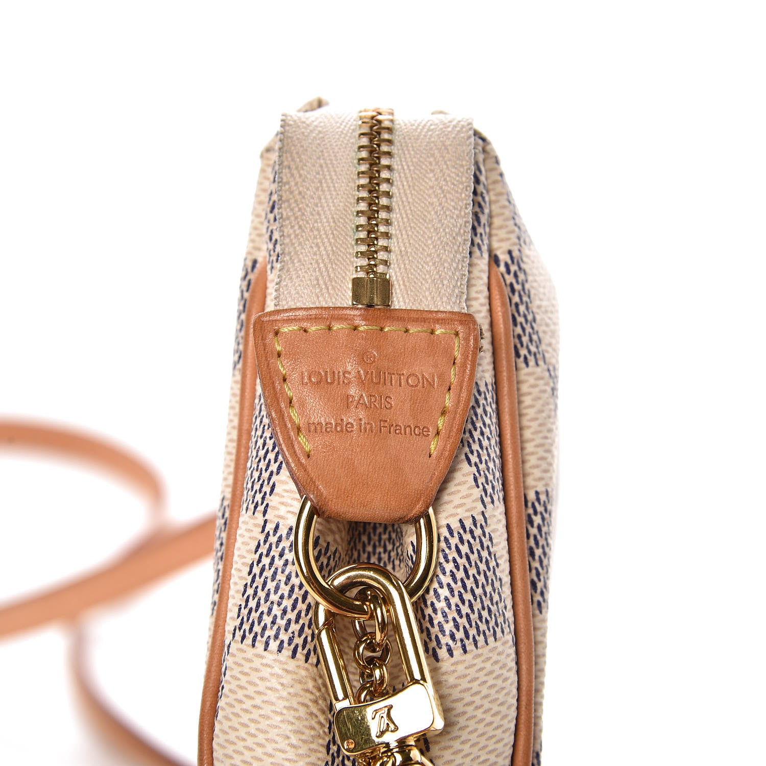Louis Vuitton Damier Azur Eva Clutch 6 of 11