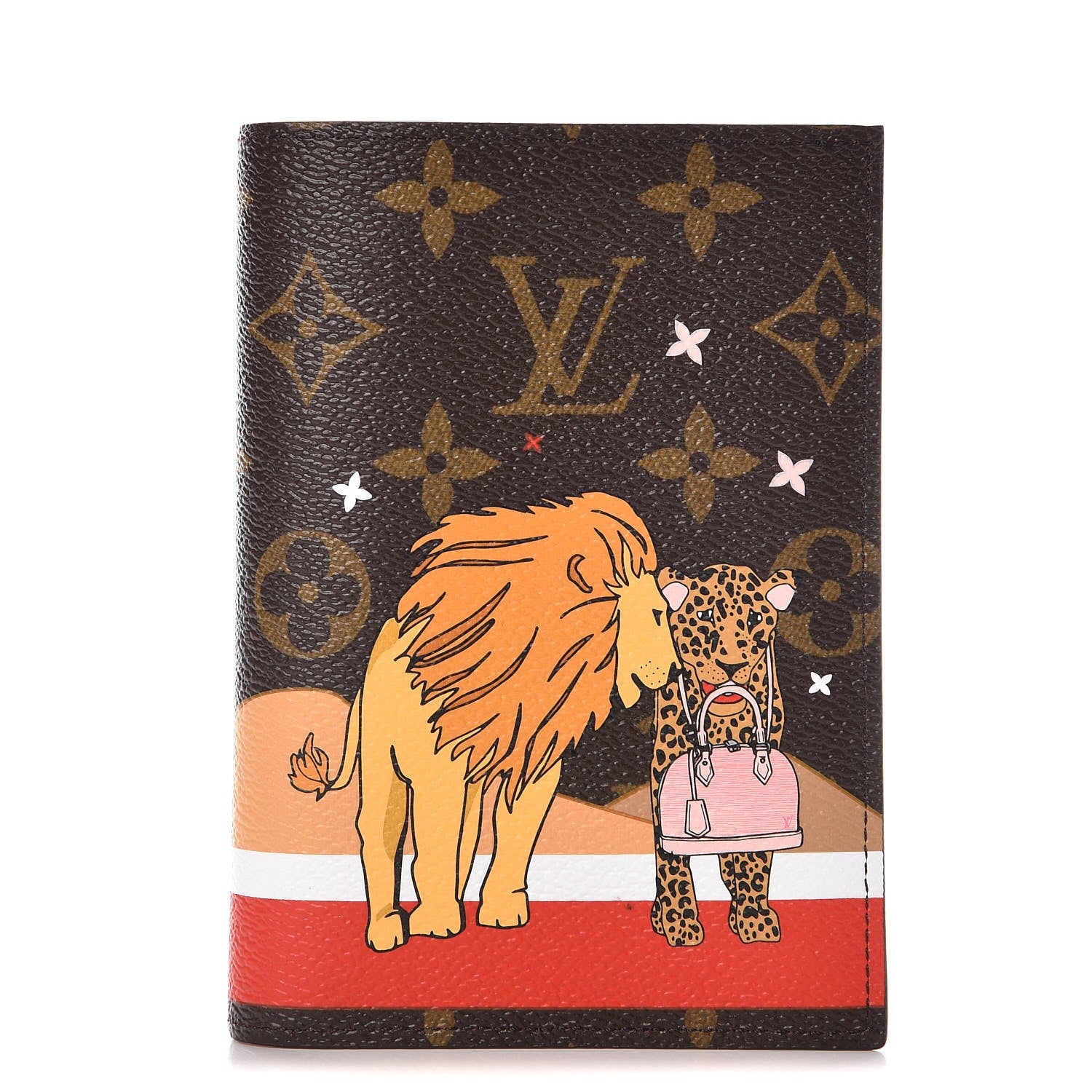 Louis Vuitton Monogram 2018 Christmas Animation Passport Cover 1 of 8