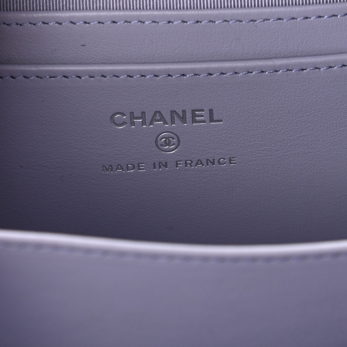 Caviar Quilted Camera Bag Light Purple