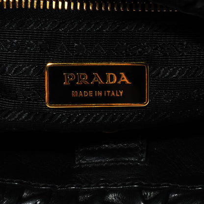 Prada Leather Dressy New Look Shoulder Bag Nero Black 6 of 9