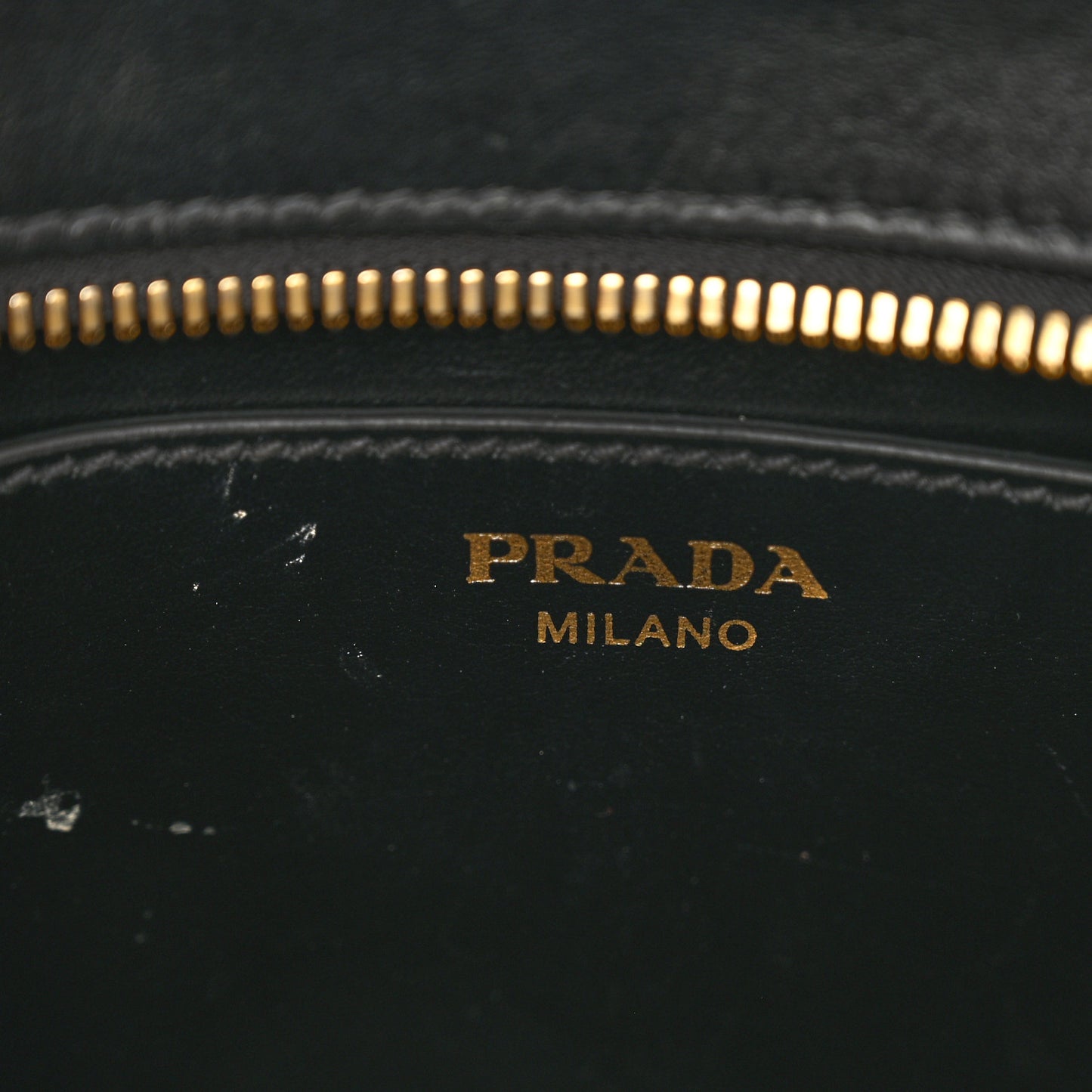 Saffiano City Calfskin Esplanade Crossbody Bag Black