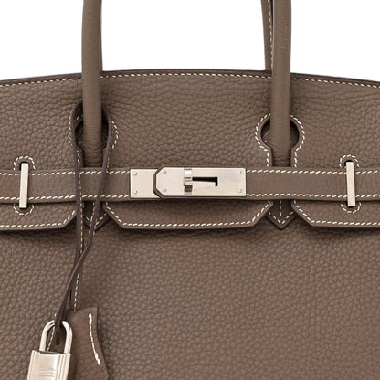 Hermes Togo Birkin 30 Etoupe 8 of 14