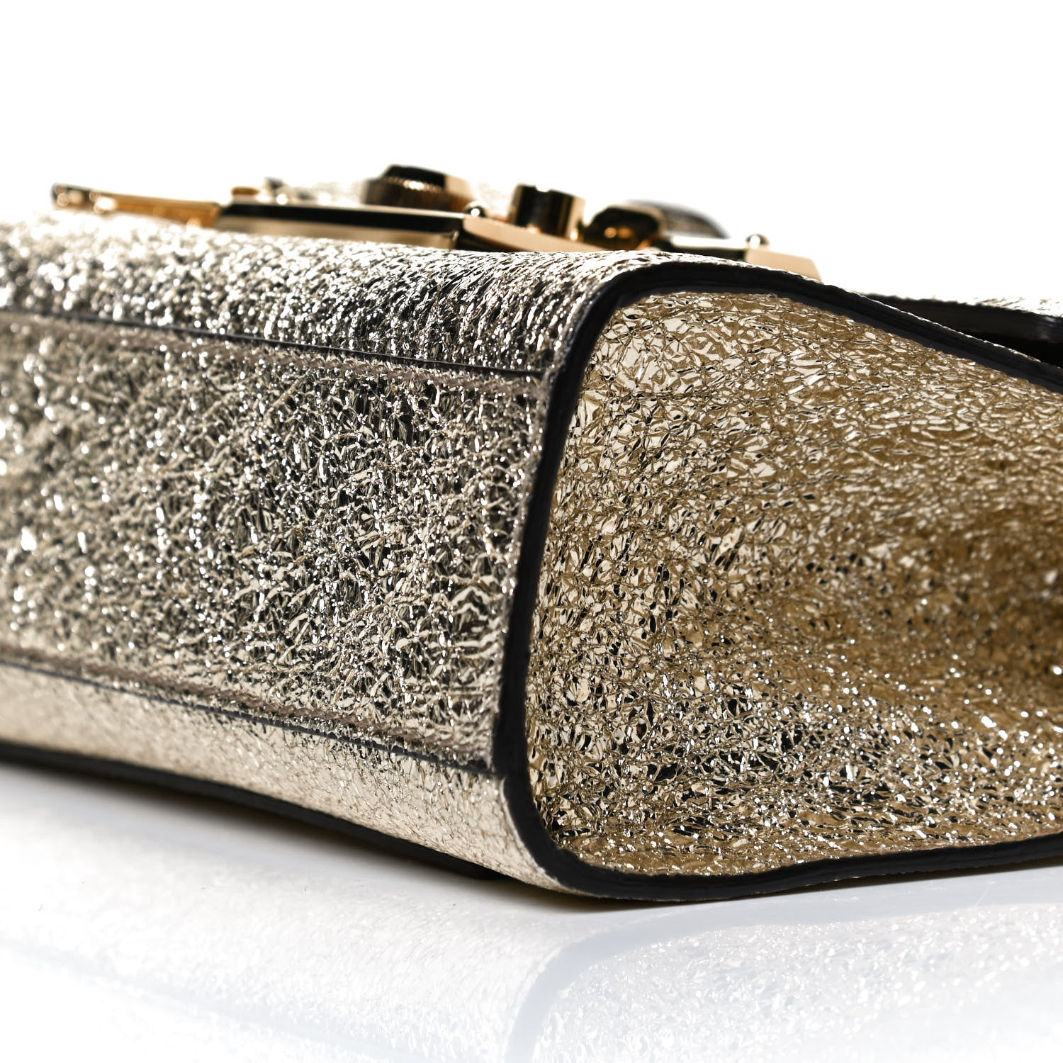 Gucci Galassia Small Padlock Shoulder Bag Platino 11 of 11