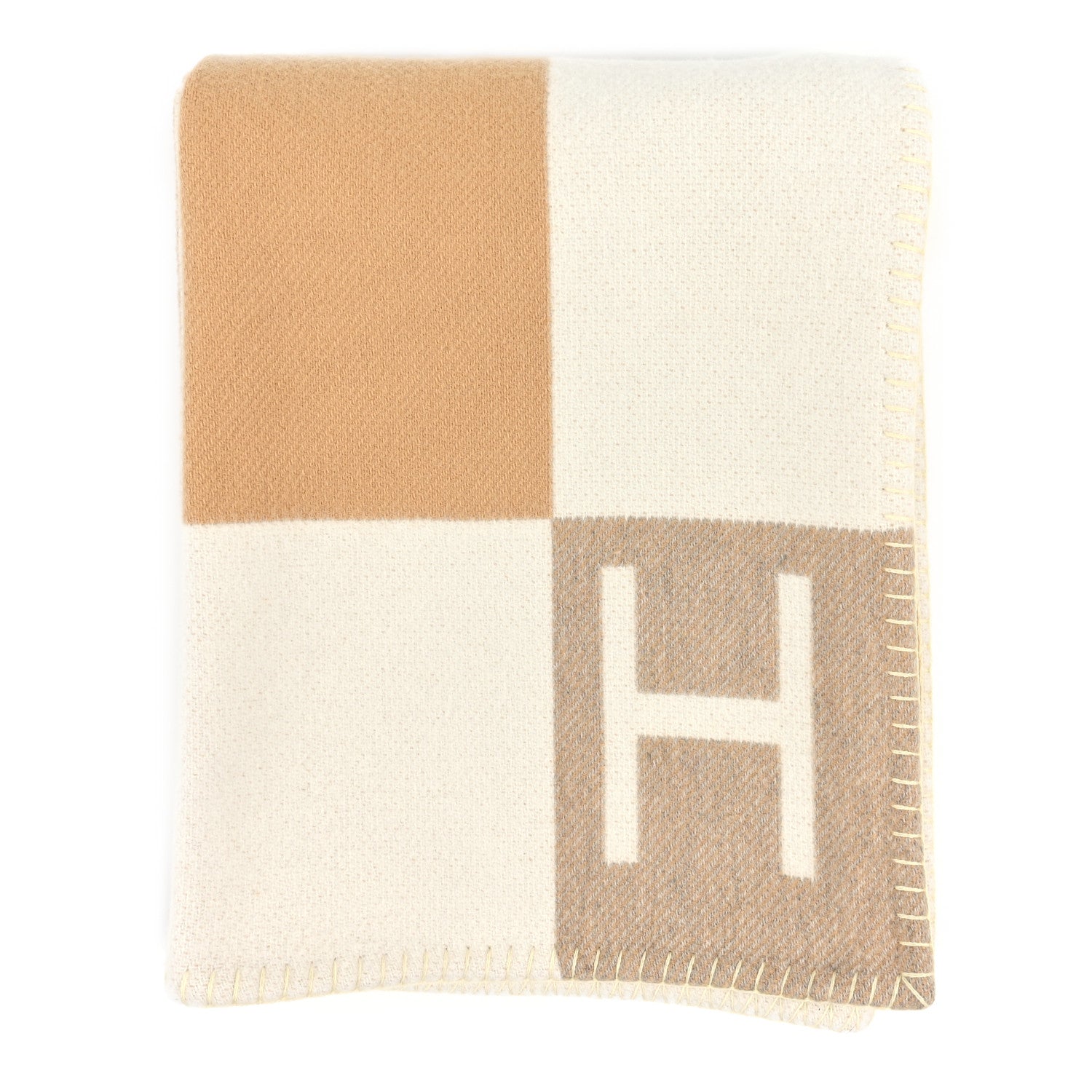 Hermes Cashmere Avalon Blanket Sable 1 of 3