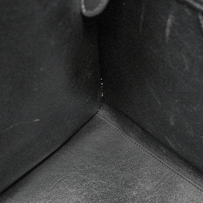 Celine Elephant Calfskin Mini Tri-Color Luggage Indigo 10 of 11