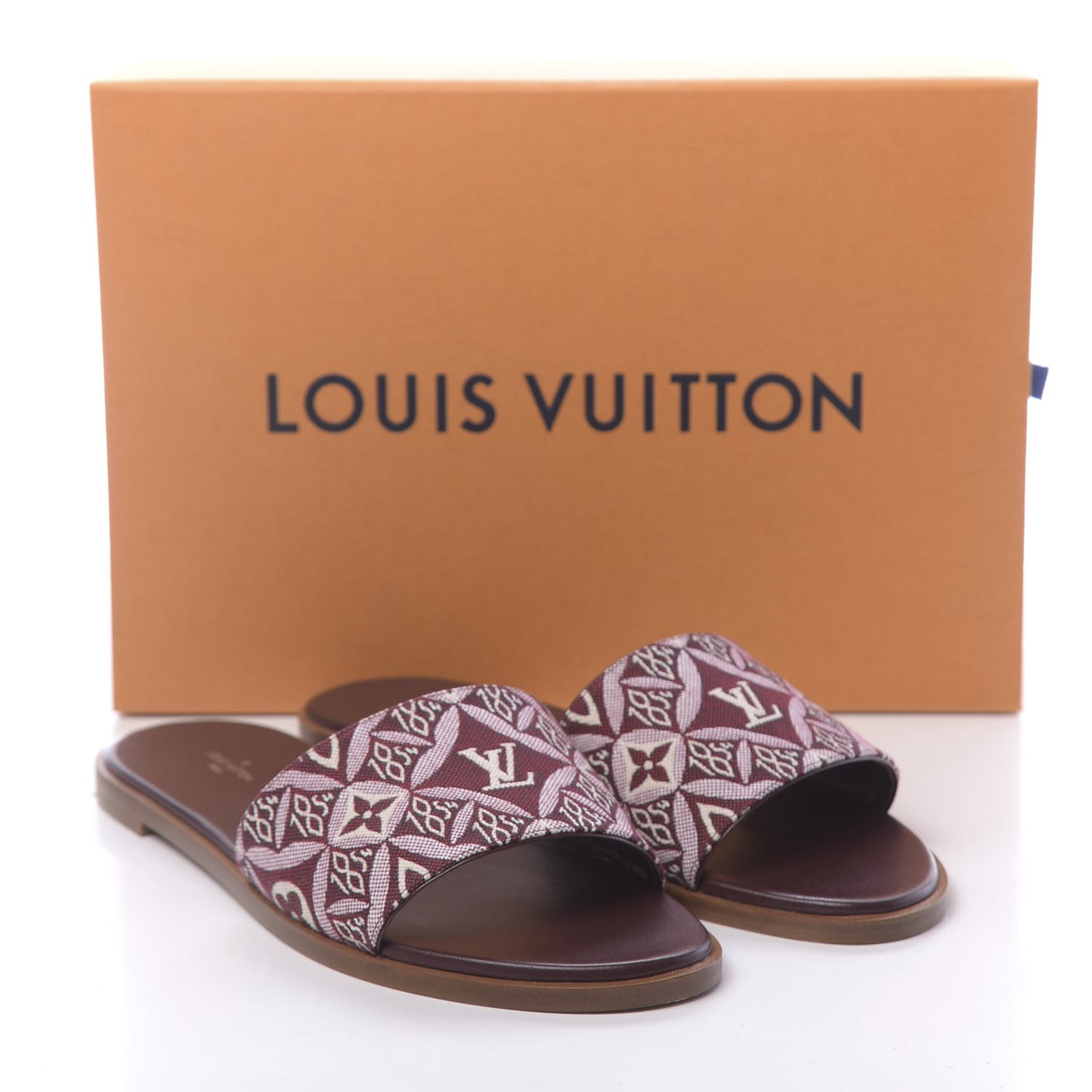 Jacquard Since 1854 Lock It Flat Mule 41 Bordeaux