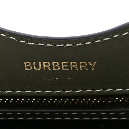 Burberry Canvas Calfskin Horseferry Print Mini Pocket Bag Dark Fern Green 6 of 10
