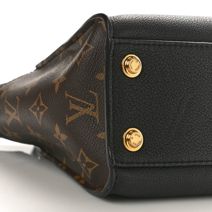 Louis Vuitton Calfskin Monogram On My Side PM Black 7 of 8