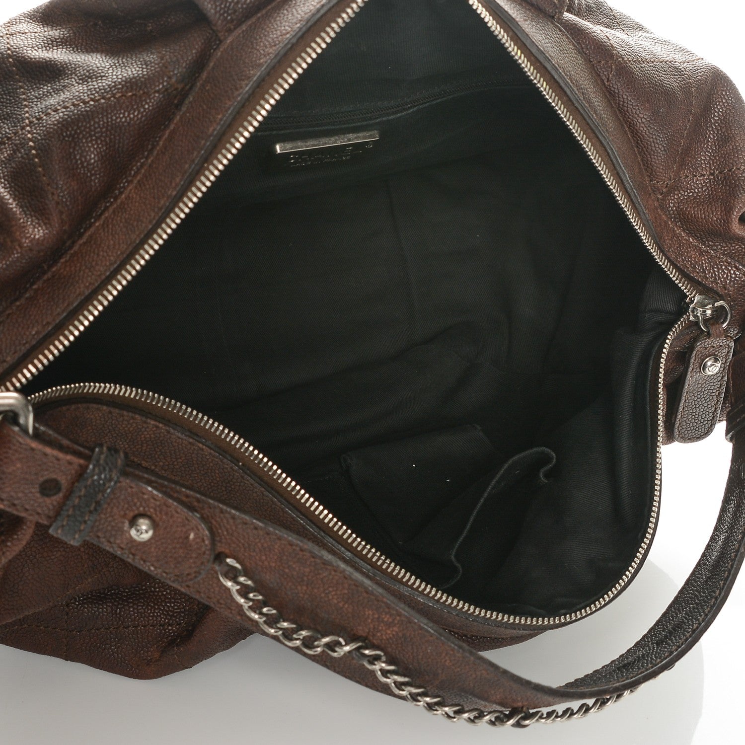 Chanel Caviar Outdoor Ligne Large Hobo Brown 5 of 11