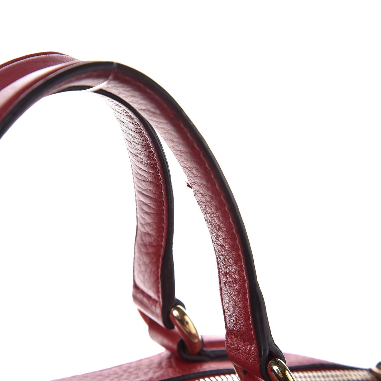 Pebbled Calfskin Medium Soho Boston Red