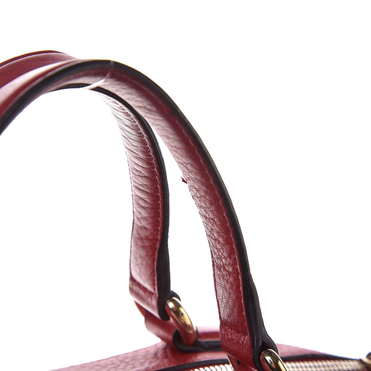 Gucci Pebbled Calfskin Medium Soho Boston Red 11 of 11