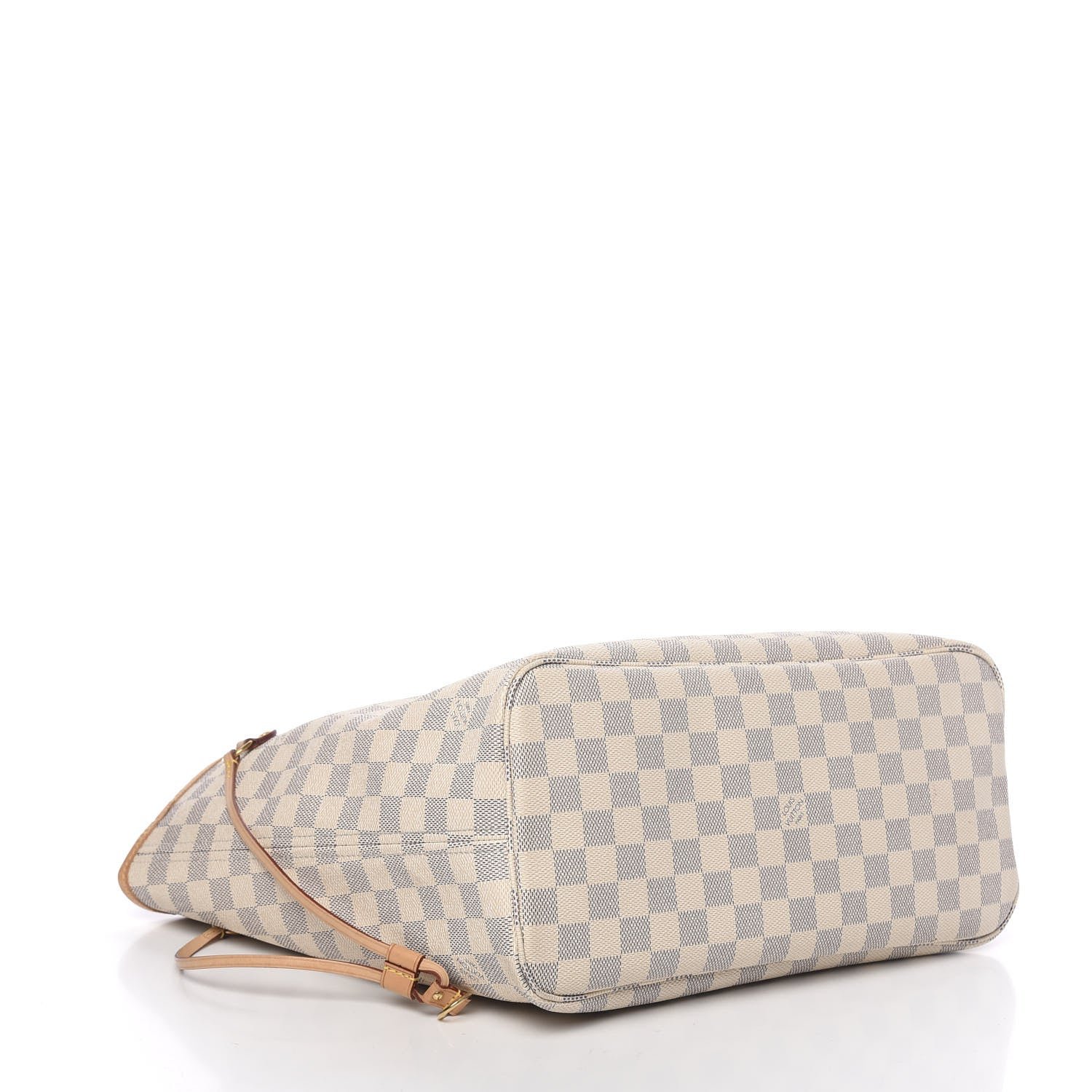 Louis Vuitton Damier Azur Neo Neverfull MM Rose Ballerine 4 of 16