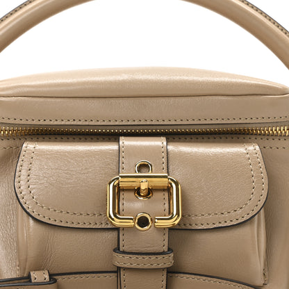 Chloe Shiny Buffalo Small Double Carry Camera Bag Brown 8 of 10