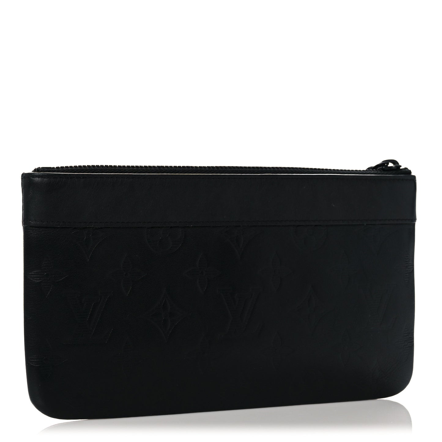 Calfskin Monogram Shadow Discovery Pochette PM Black