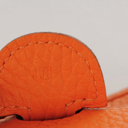 Hermes Taurillon Clemence Evelyne III PM Orange 5 of 7