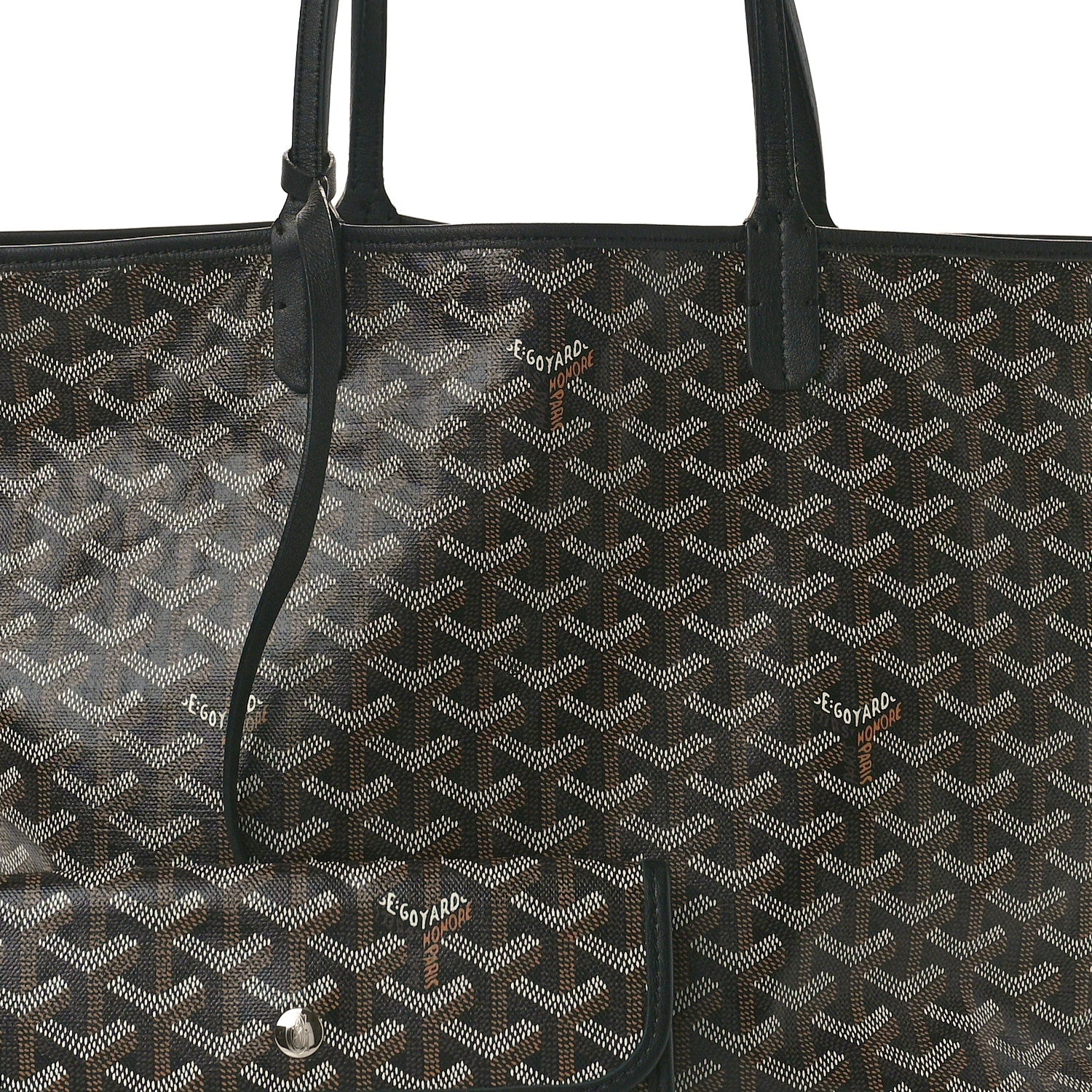 Goyard Goyardine Saint Louis PM Black 8 of 14