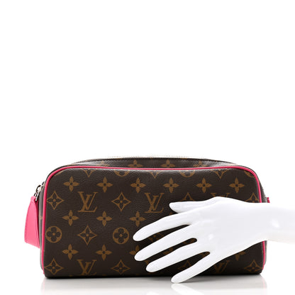 Louis Vuitton Monogram Macassar Dopp Kit Toilet Pouch Pondichery Pink 2 of 7