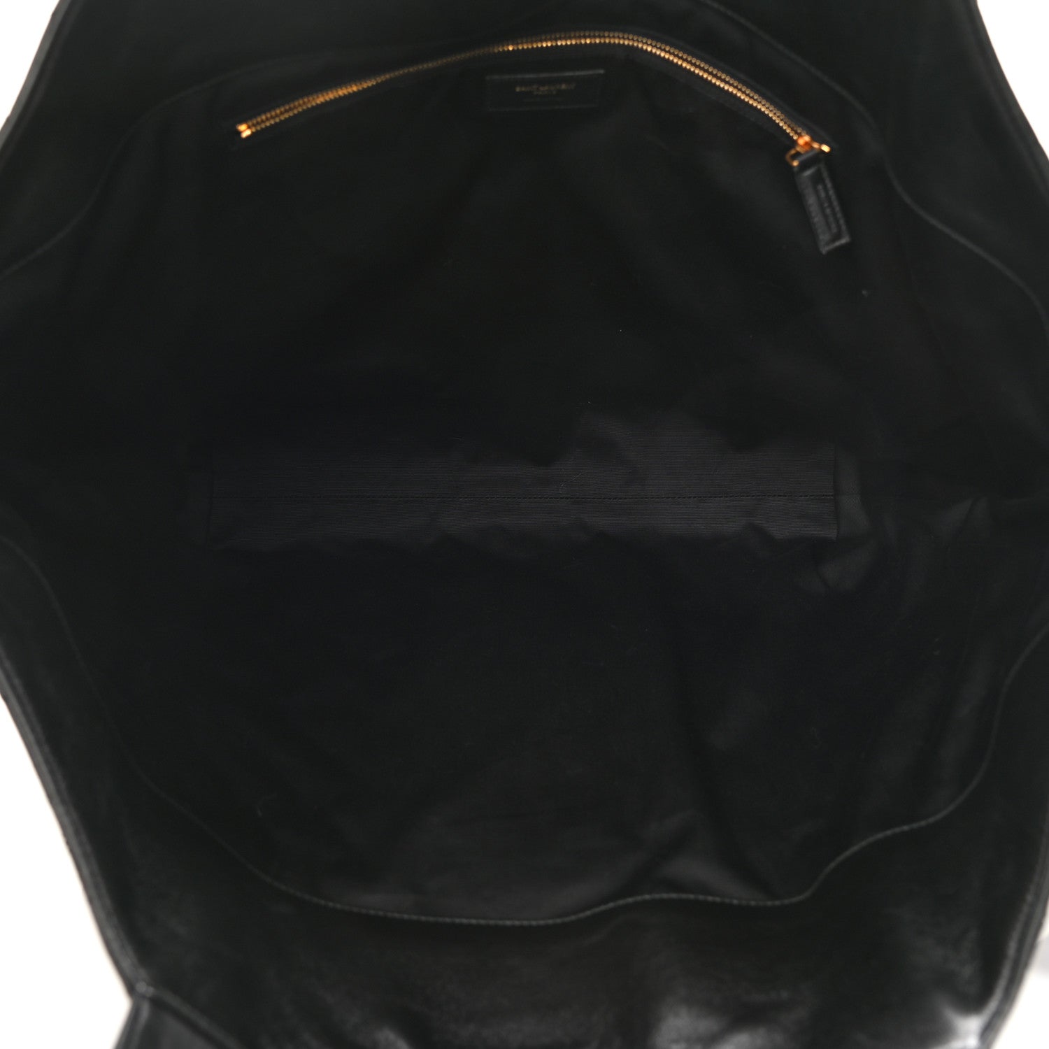 Saint Laurent Lambskin Quilted Maxi Icare Shopping Tote Black 6 of 11