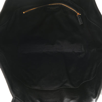 Saint Laurent Lambskin Quilted Maxi Icare Shopping Tote Black 6 of 11
