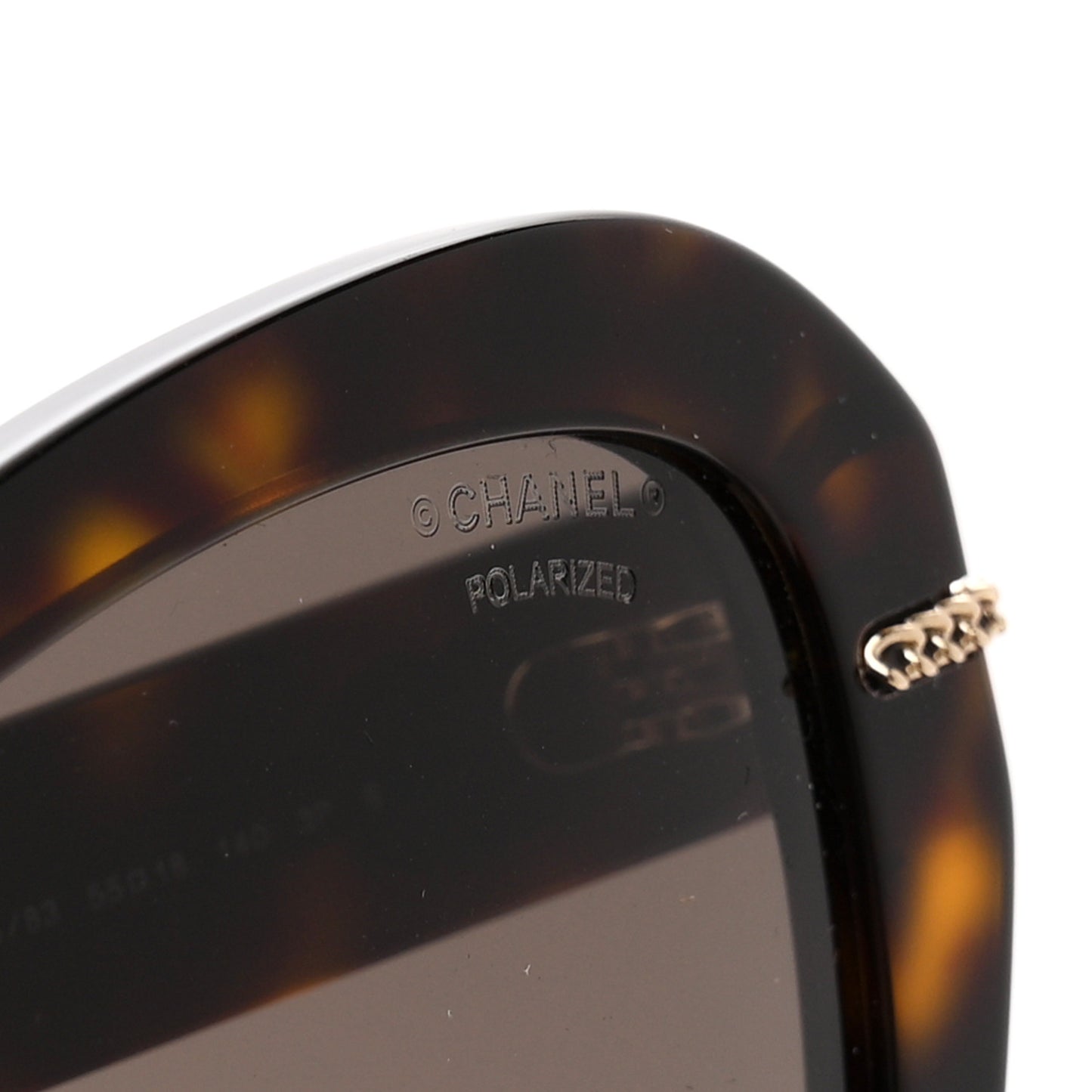 Acetate Polarized CC Butterfly Sunglasses 5510-A Dark Tortoise