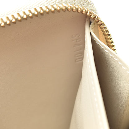 Louis Vuitton Vernis Zippy Wallet Blanc Corail 7 of 13
