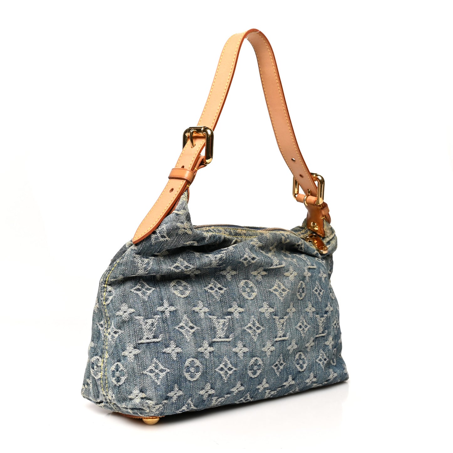 Monogram Denim Baggy PM Blue
