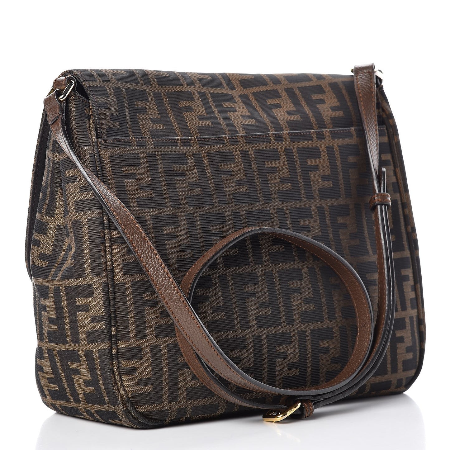 Zucca Vitello Artic Messenger Bag Tobacco Castagna