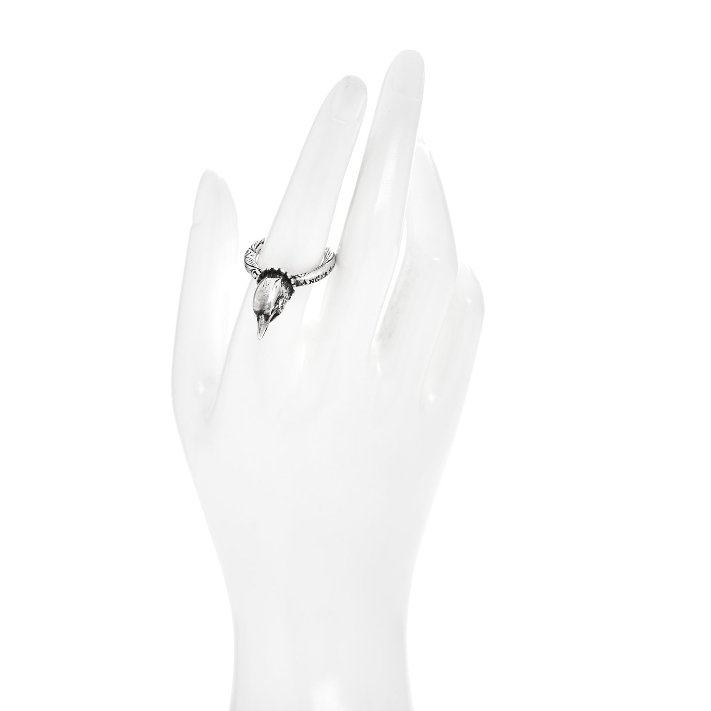 Sterling Silver Anger Forest Eagle Head Ring 55 7.25