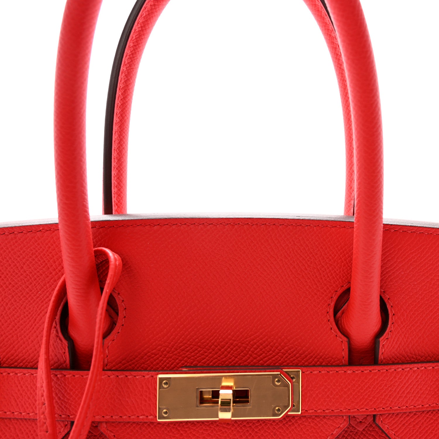 Hermes Epsom BIRKIN 30 Rouge de Coeur 8 of 10