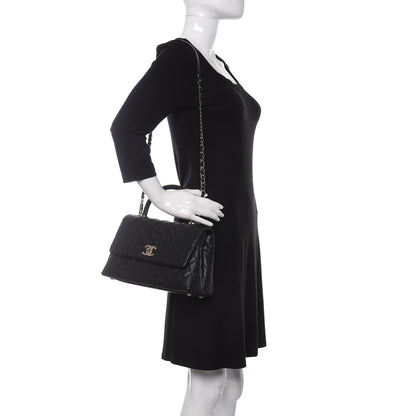 Chanel Caviar Quilted Small Coco Handle Flap Black 2 of 9