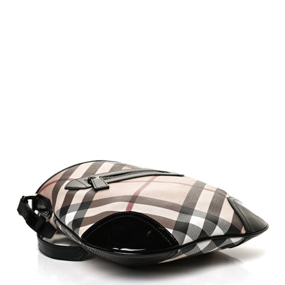 Burberry Supernova Check Small Dryden Crossbody Bag Black 4 of 10