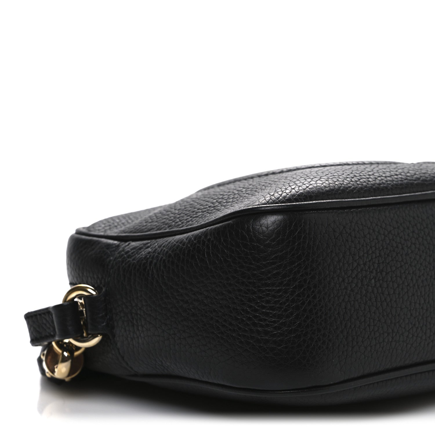 Gucci Pebbled Calfskin Small Soho Disco Bag Black 9 of 11