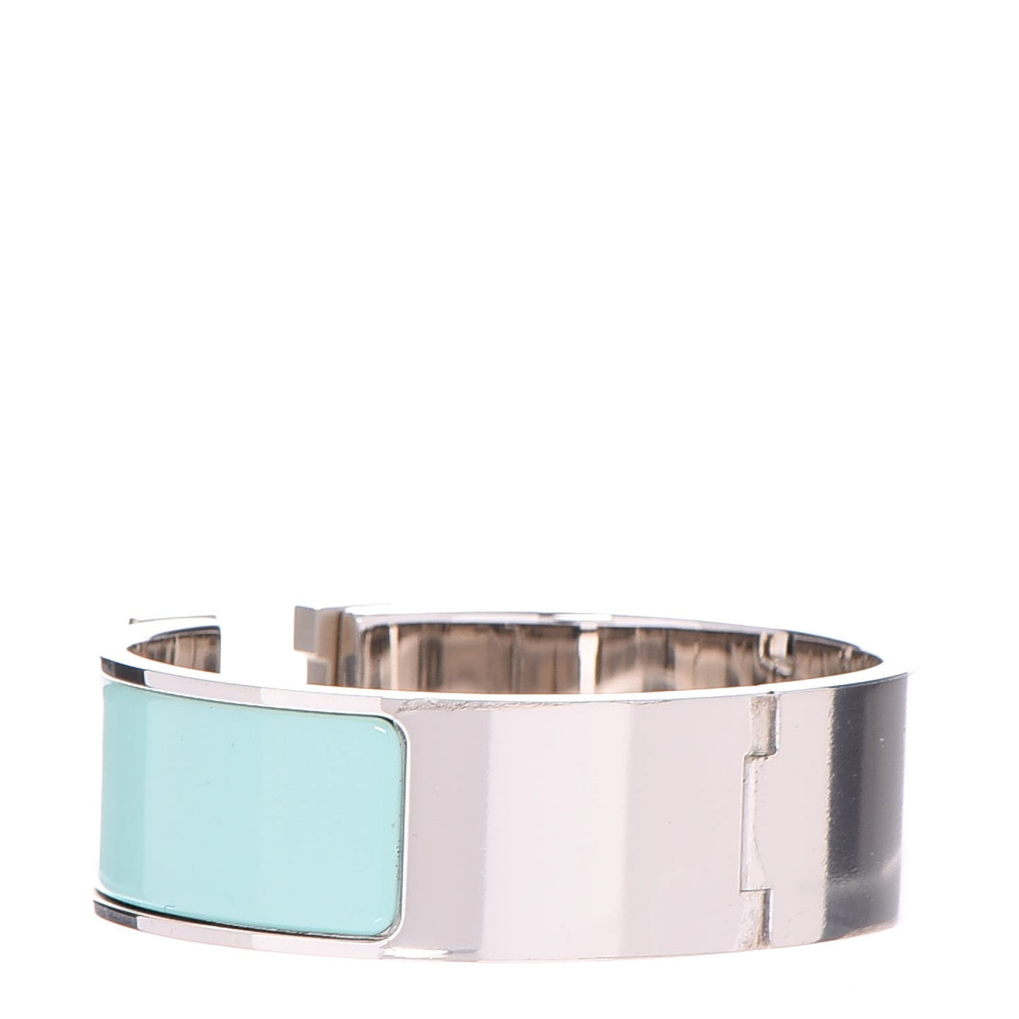Enamel Wide Clic Clac H Bracelet GM Lagon