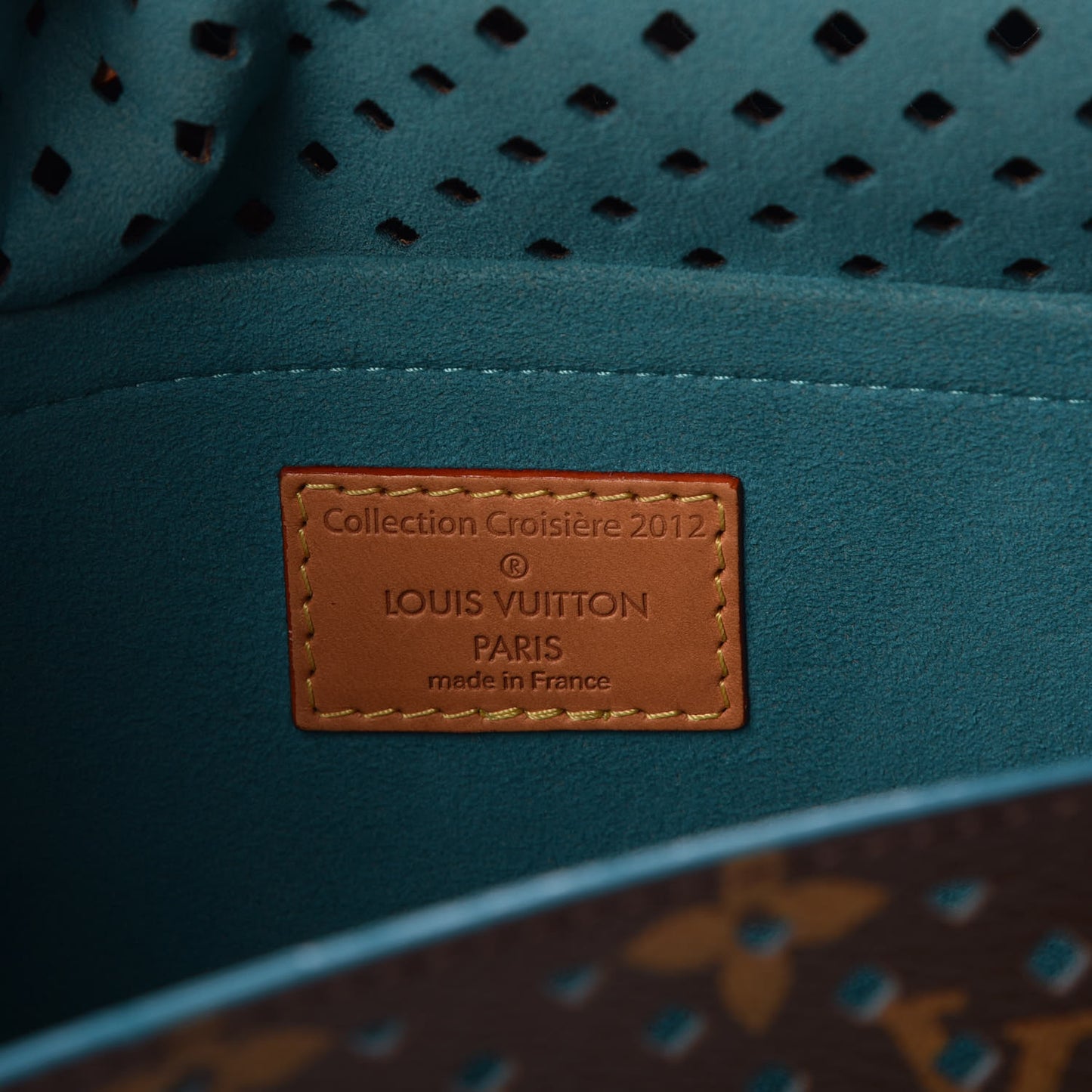 Monogram SC Flore Saumur Teal