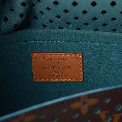Louis Vuitton Monogram SC Flore Saumur Teal 6 of 11