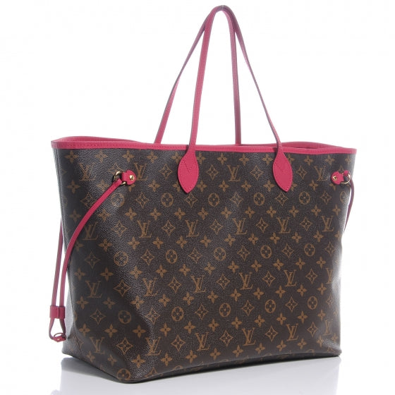 Monogram Articles de Voyage Ikat Neverfull GM Rose Indien