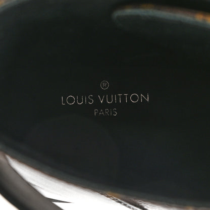 Louis Vuitton Calfskin Wonderland Ranger Boots 39 Black 7 of 8