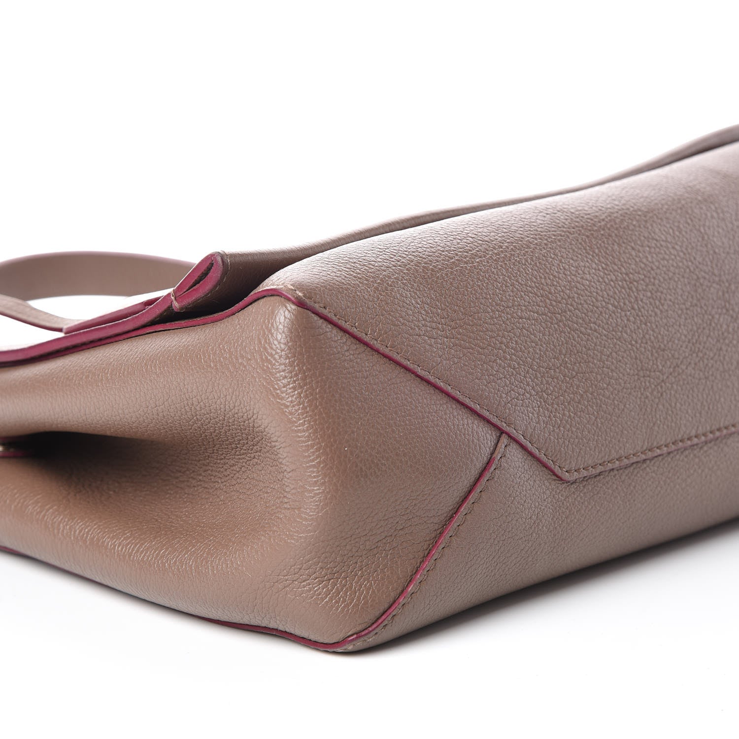 Louis Vuitton Soft Calfskin Lockme II Top Handle Taupe Glace 6 of 9