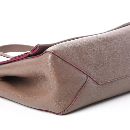 Louis Vuitton Soft Calfskin Lockme II Top Handle Taupe Glace 6 of 9