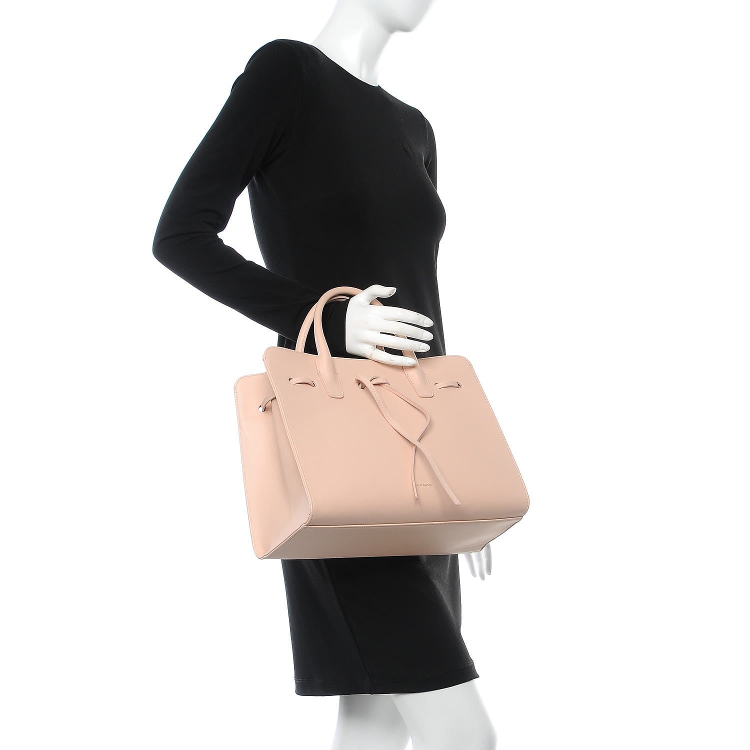 Mansur Gavriel Calfskin Sun Bag Rosa 3 of 7