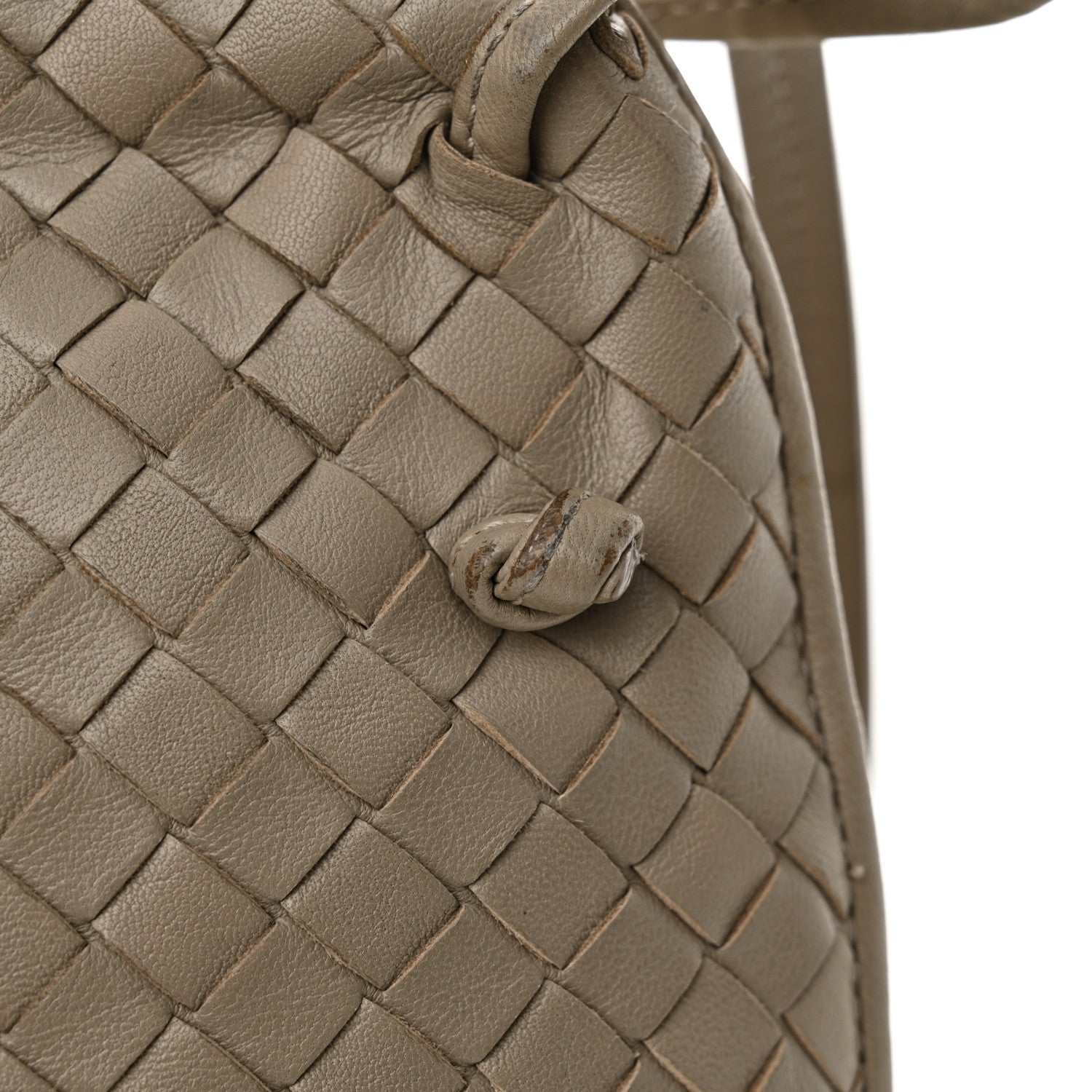 Bottega Veneta Nappa Intrecciato Nodini Crossbody Messenger Steel 13 of 13