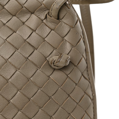 Bottega Veneta Nappa Intrecciato Nodini Crossbody Messenger Steel 13 of 13