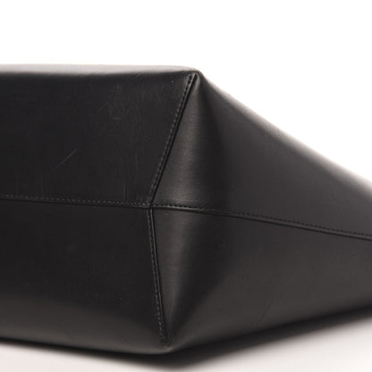 Mansur Gavriel Calfskin Large Shopping Tote Black Flamma 8 of 13
