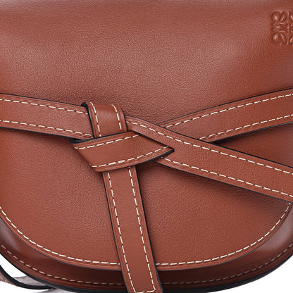 Loewe Calfskin Small Gate Crossbody Bag Rust 11 of 11