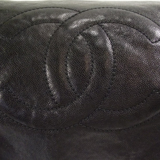 Leather Modern Chain Tote