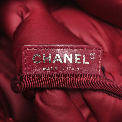 Chanel Calfskin Quilted Large Chesterfield Flap Black 7 of 10